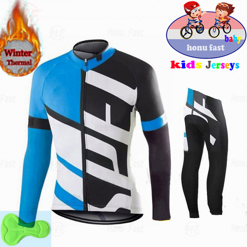 Baby Clothing Factory - Set Maglia Ciclismo Invernale in Pile