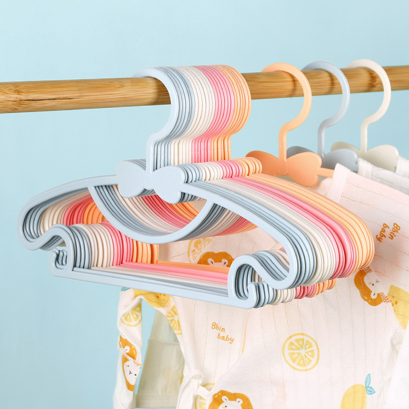 Baby Clothing Display - 10 pz Appendiabiti per bambini Portasciugamani