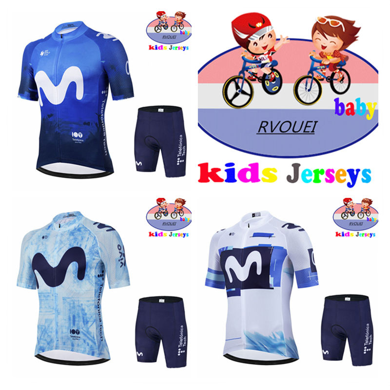 Baby Clothing Factory - Nuovo Movistar Team Baby Traspirante Maglia