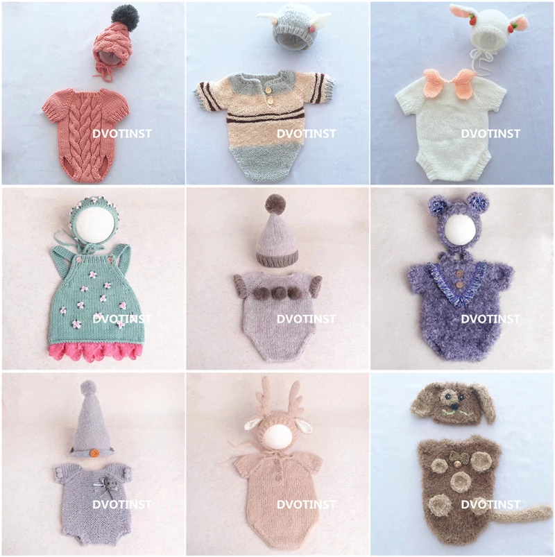 Baby Clothing Set - Puntelli per fotografia per neonato Abiti