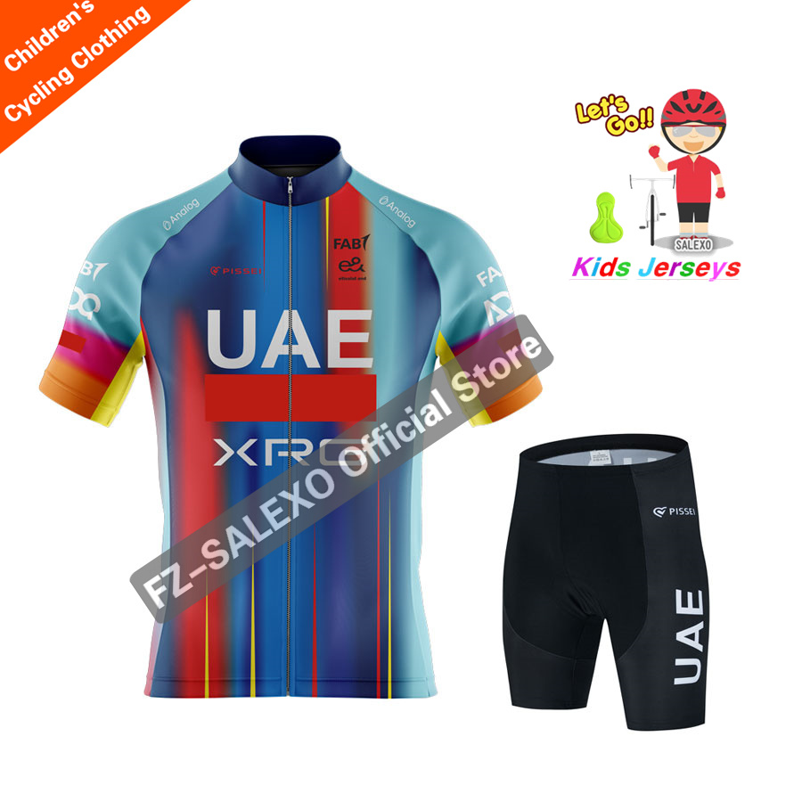 Baby Clothing Factory - Nuovo Set Maglia Ciclismo Bambino/e UAE