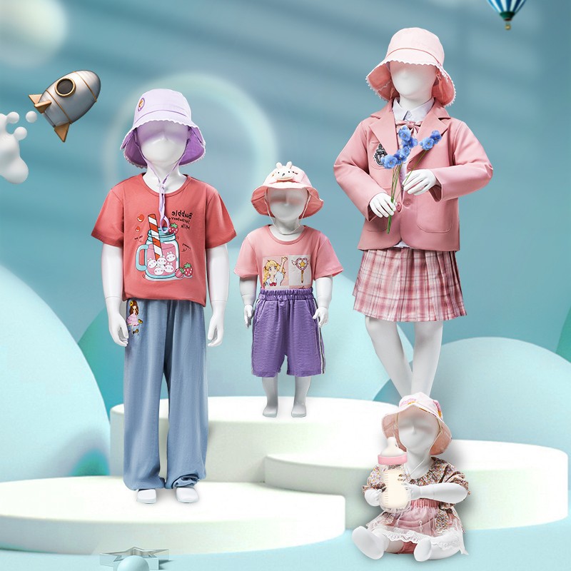 Baby Clothing Display - Espositore per abbigliamento per bambini, modello