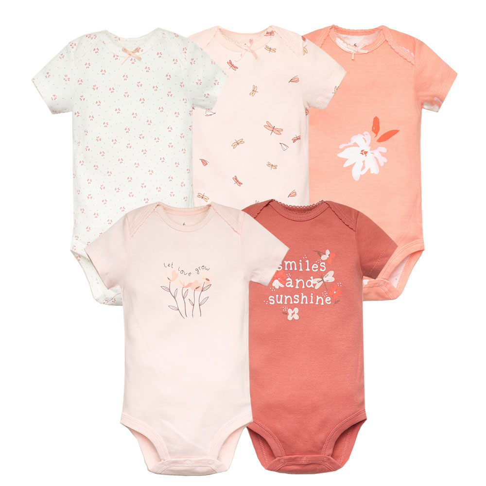 5 pz/lotto Tuta Del Bambino di - Baby Clothing Gender Neutral recensione e prezzo