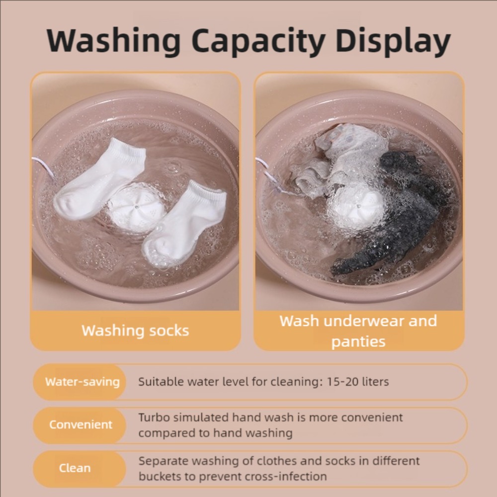 Mini Lavatrice Portatile 60W U - Baby Clothing Washing Machine recensione e prezzo