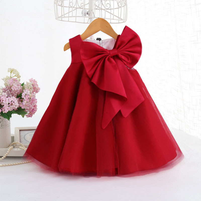 Summer Big Bow Baby Girl Dress - Baby Clothing Set recensione e prezzo