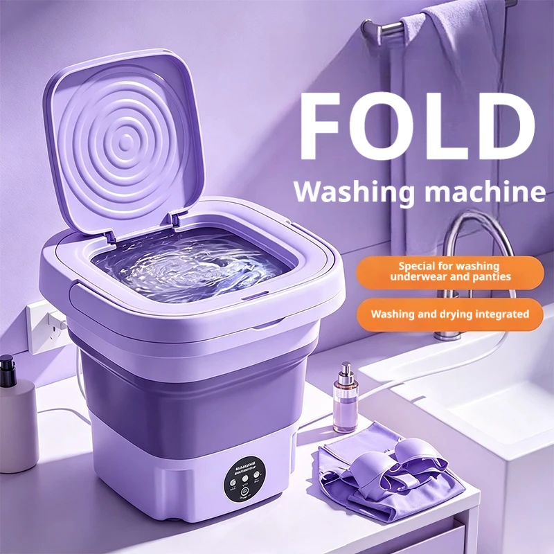Mini Lavatrice Pieghevole da 9 - Baby Clothing Washing Machine recensione e prezzo