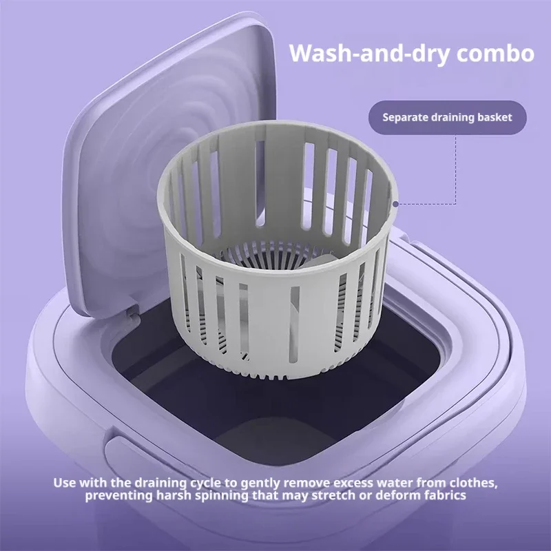Mini Lavatrice Pieghevole da 9 - Baby Clothing Washing Machine recensione e prezzo