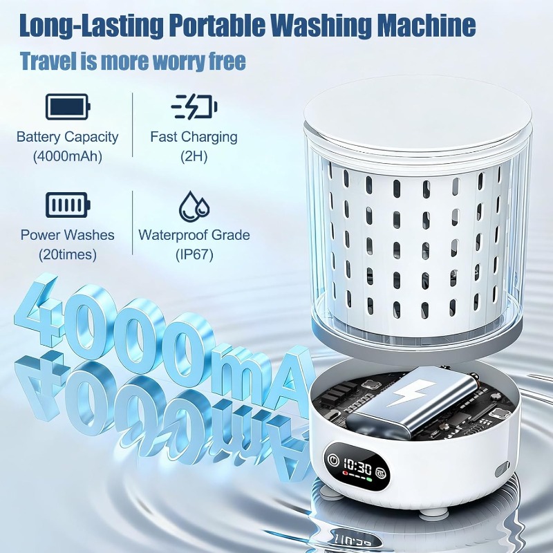 Mini Lavatrice 3L, Lavatrice P - Baby Clothing Washing Machine recensione e prezzo