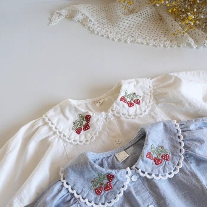 Camicie Ricamate per Bambine 0 - Baby Clothing Embroidery recensione e prezzo