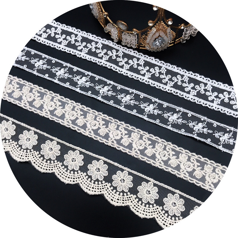 3 metri/lotto ricamo bianco be - Baby Clothing Embroidery recensione e prezzo