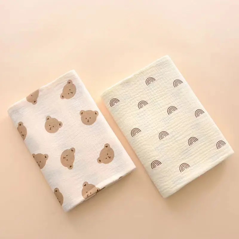 2Pc Coperte in mussola di coto - Muslin Swaddle Wrap recensione e prezzo